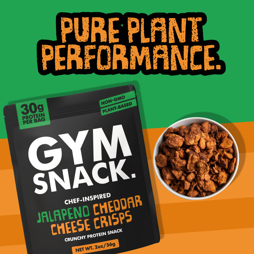 10-Pack Gym Snack Jalapeño Cheddar Cheeze Crisps (10% off!)