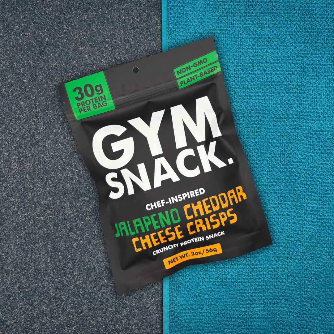 Gym Snack Jalapeño Cheddar Cheeze Crisps