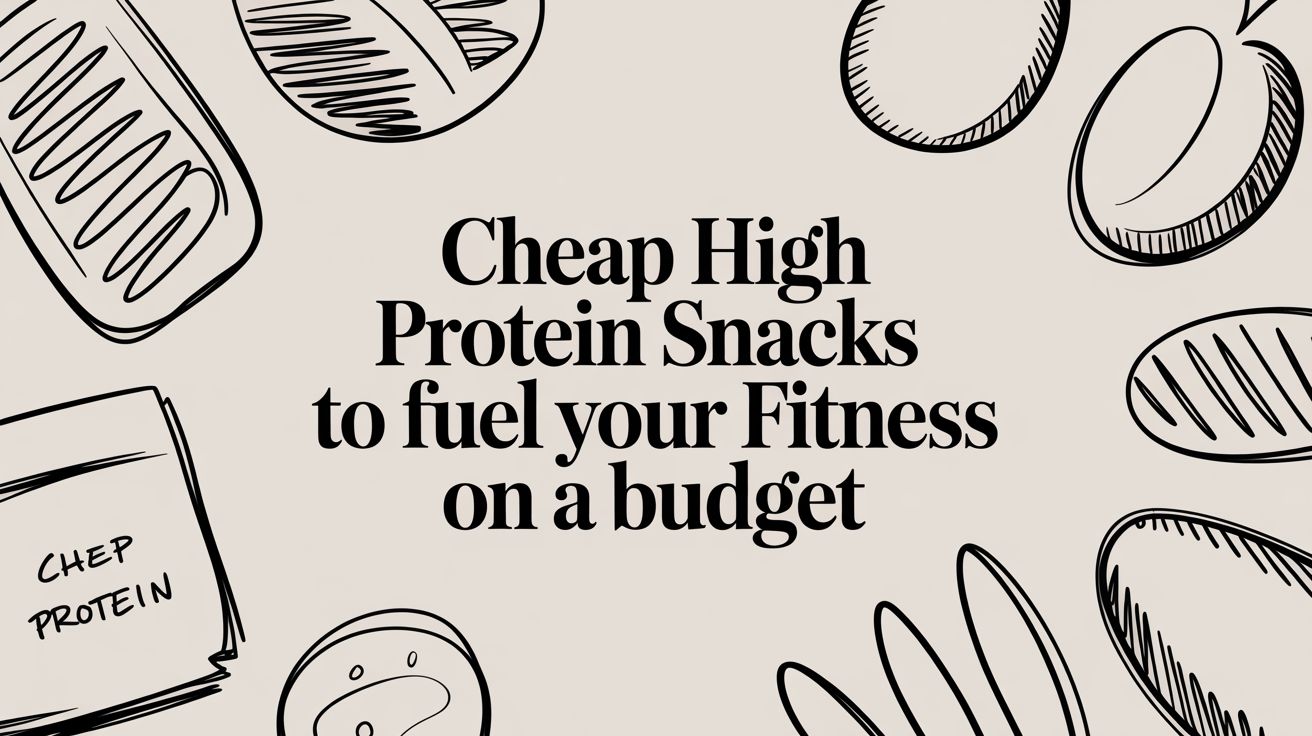 Cheap High Protein Snacks to Fuel Your Fitness on a Budget