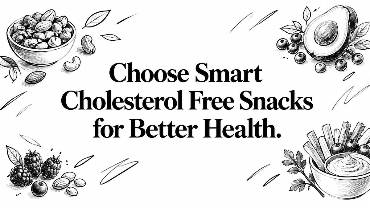 Choose Smart Cholesterol Free Snacks for Better Health.