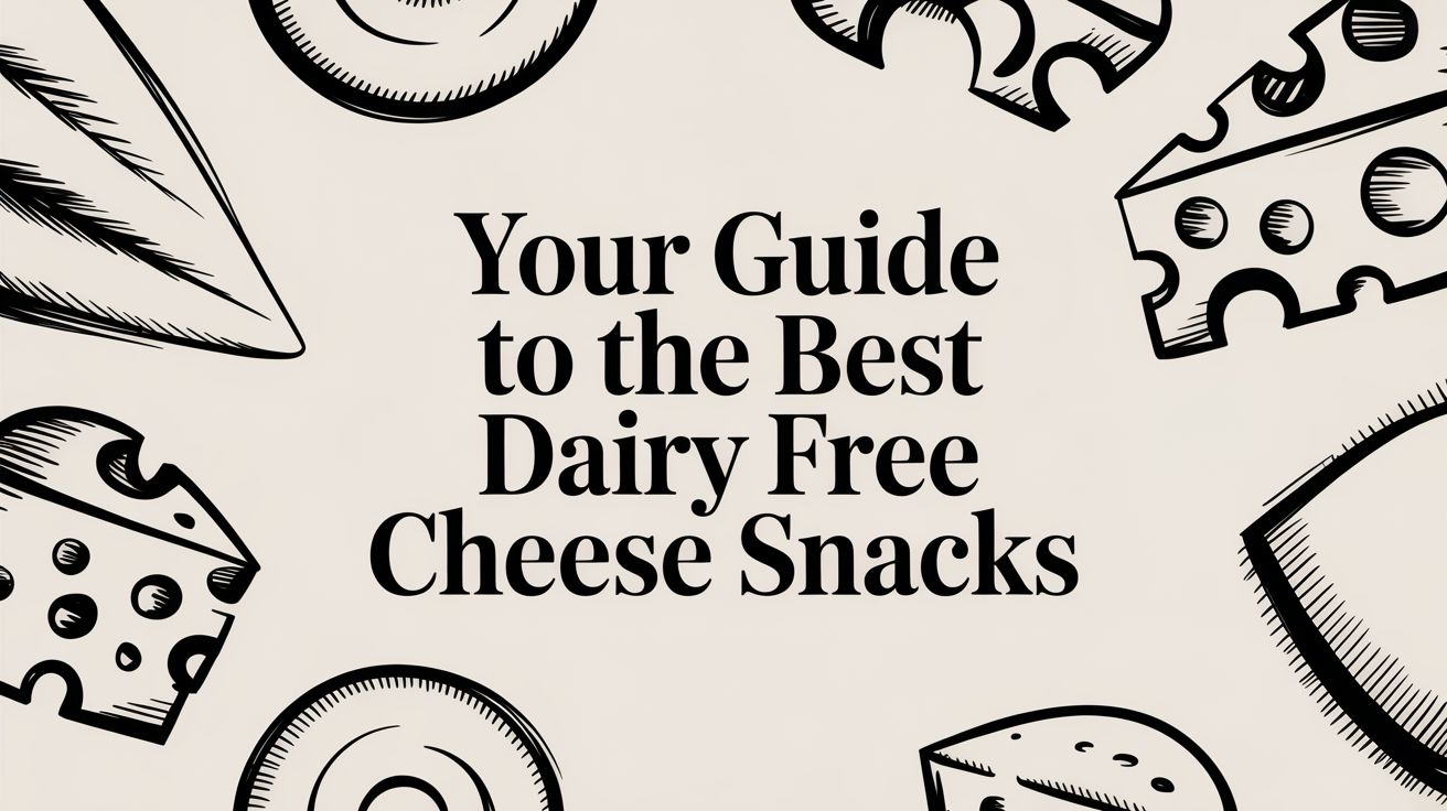 Your Guide to the Best Dairy Free Cheese Snacks