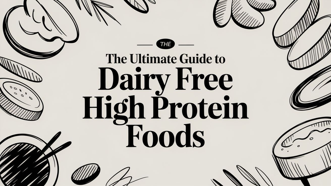 The Ultimate Guide to Dairy Free High Protein Foods