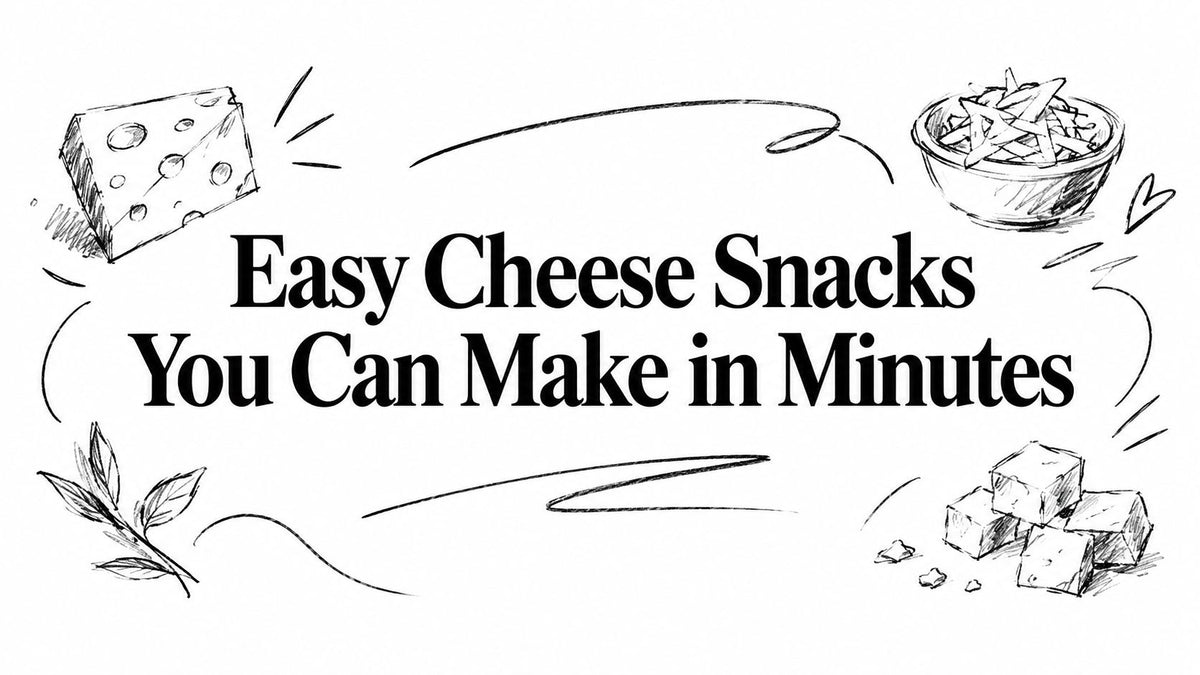 Easy Cheese Snacks You Can Make in Minutes