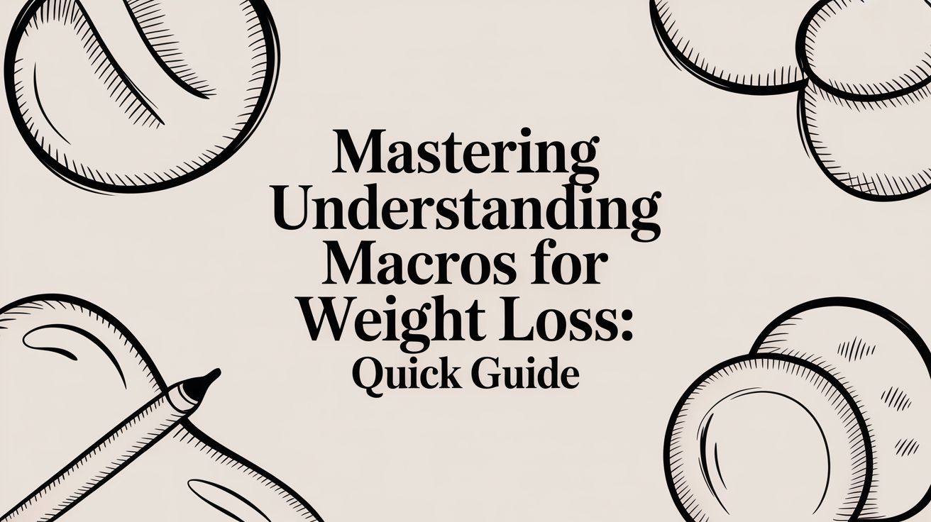 Mastering understanding macros for weight loss: quick guide