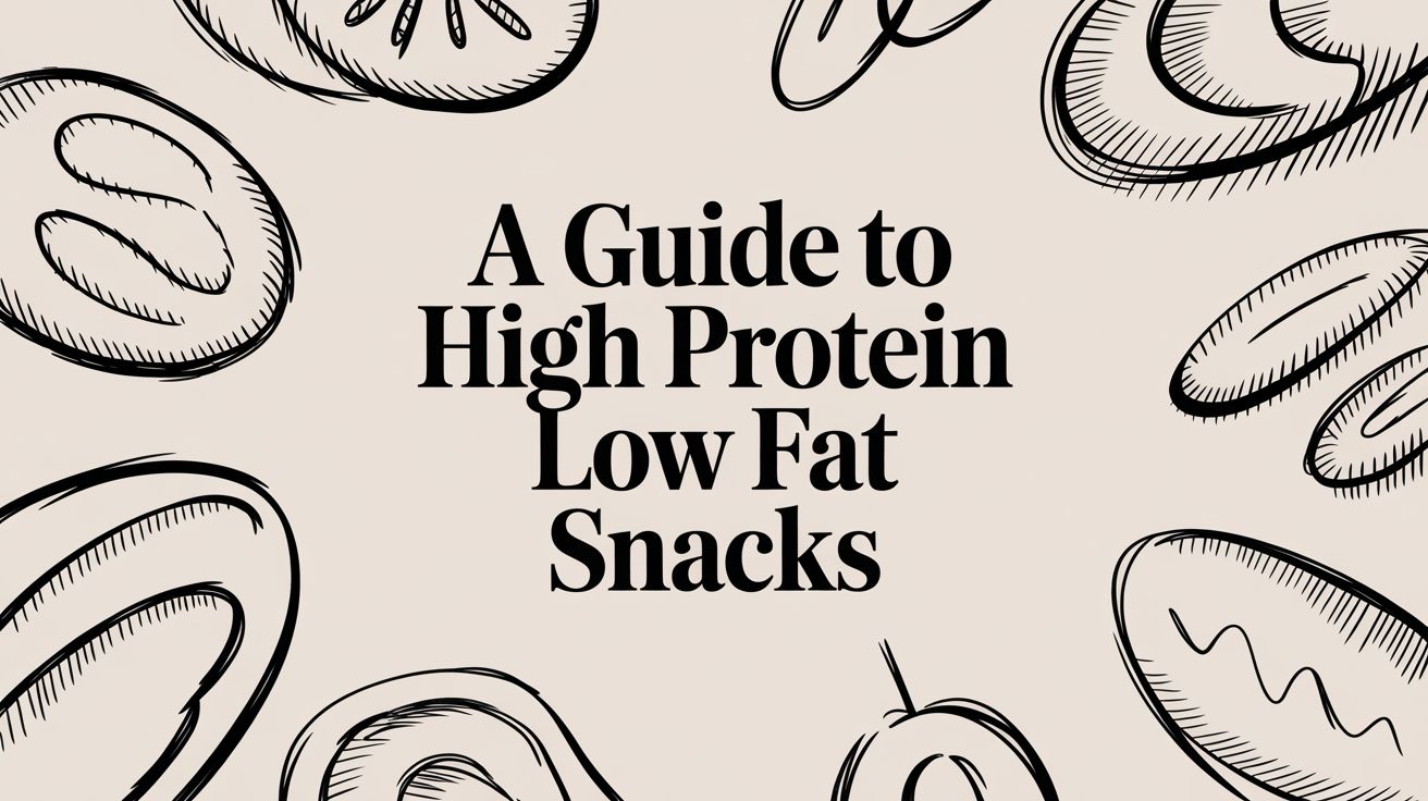 A Guide to High Protein Low Fat Snacks
