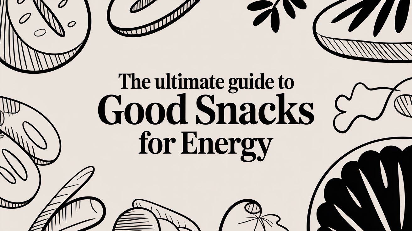 The Ultimate Guide to Good Snacks for Energy