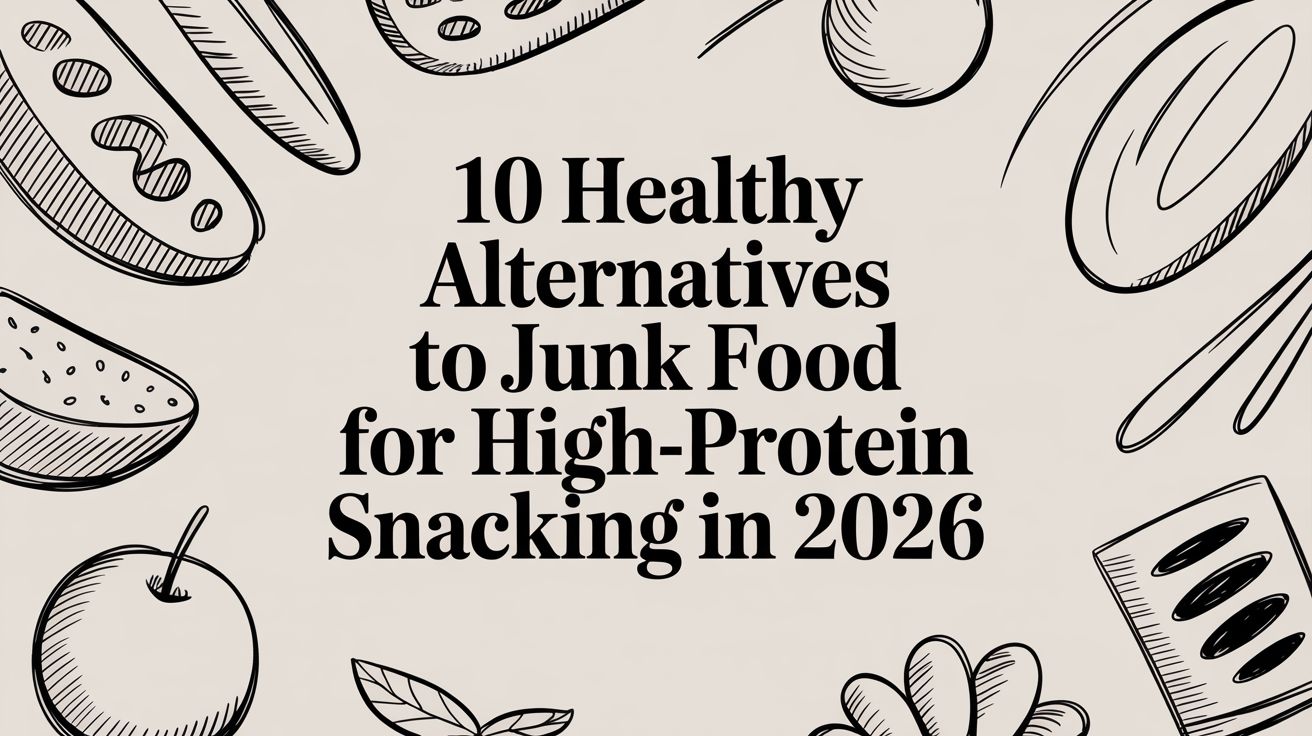 10 Healthy Alternatives to Junk Food for High-Protein Snacking in 2026