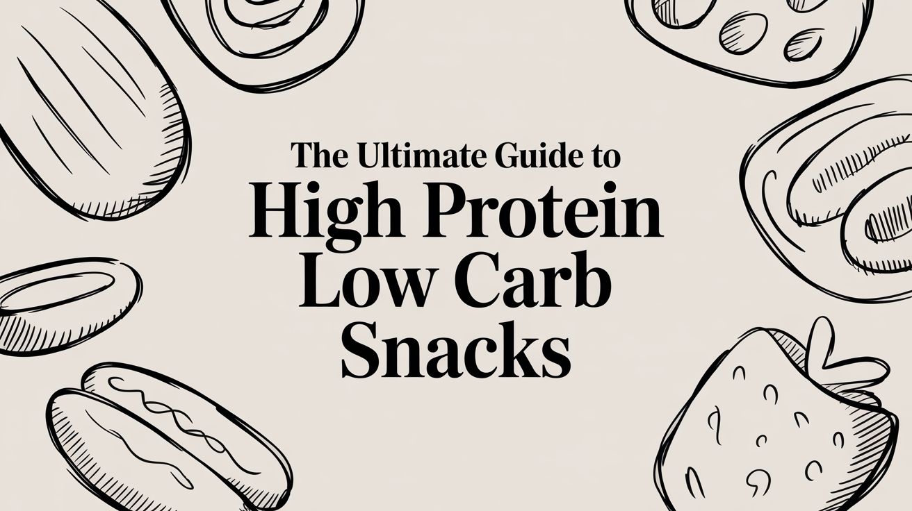 The Ultimate Guide to High Protein Low Carb Snacks