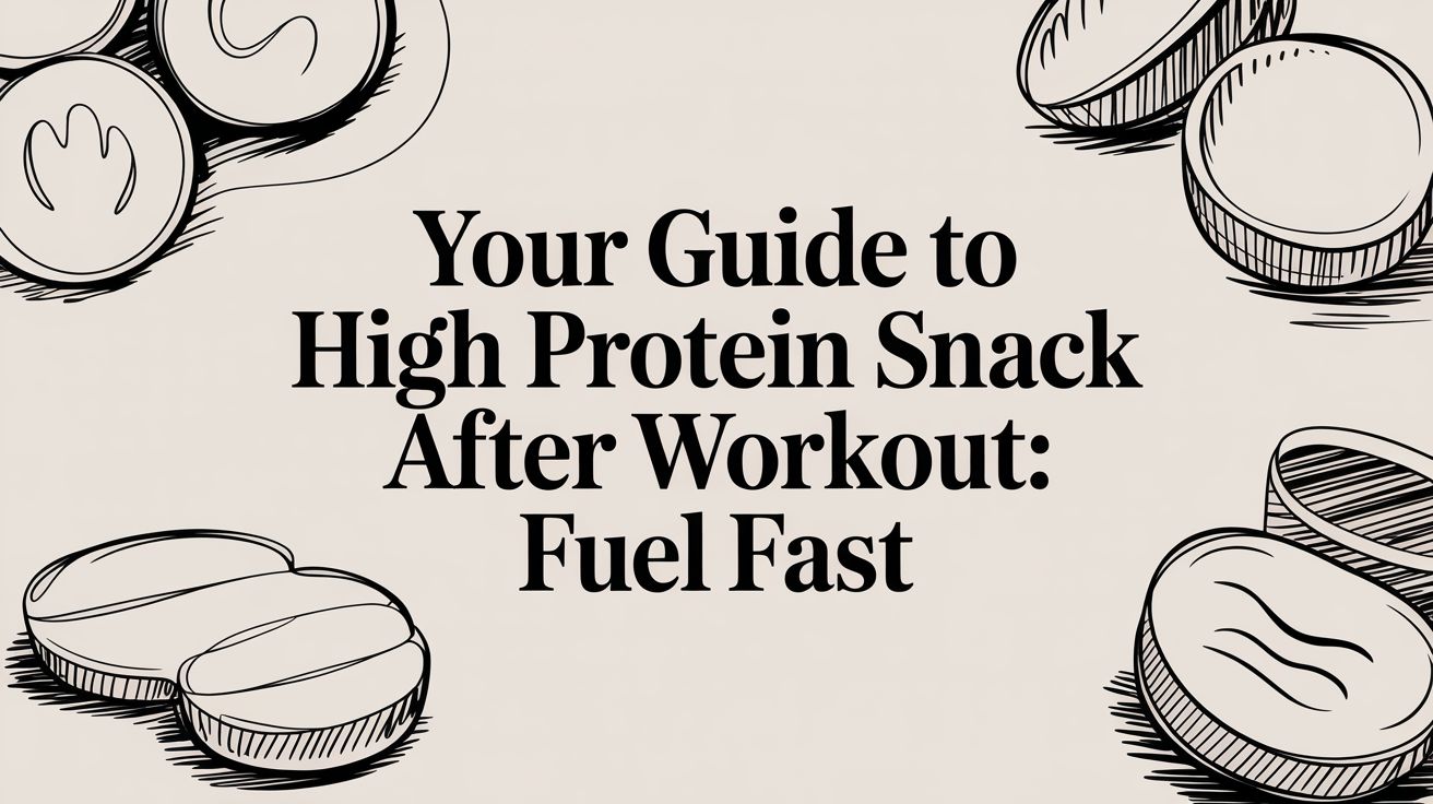Your Guide to high protein snack after workout: Fuel fast