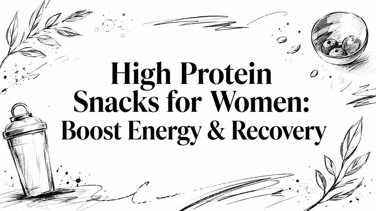 High Protein Snacks for Women: Boost Energy & Recovery
