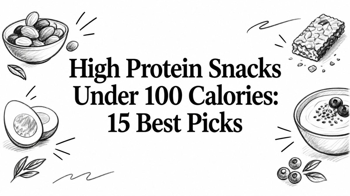 High Protein Snacks Under 100 Calories: 15 Best Picks