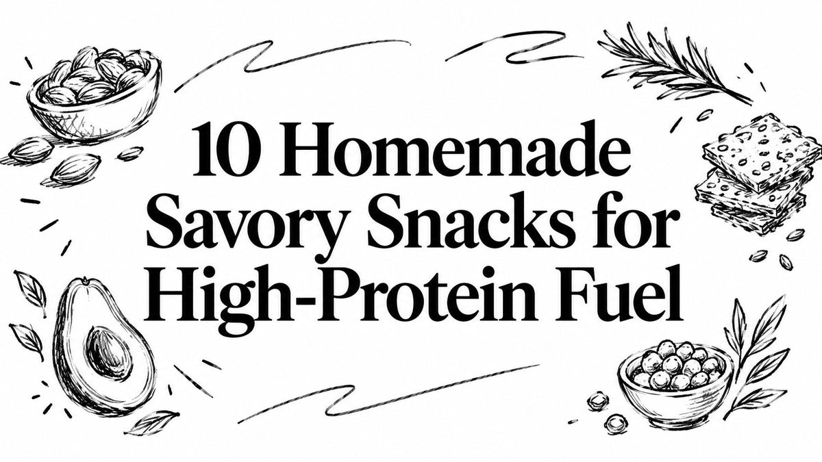 10 Homemade Savory Snacks for High-Protein Fuel