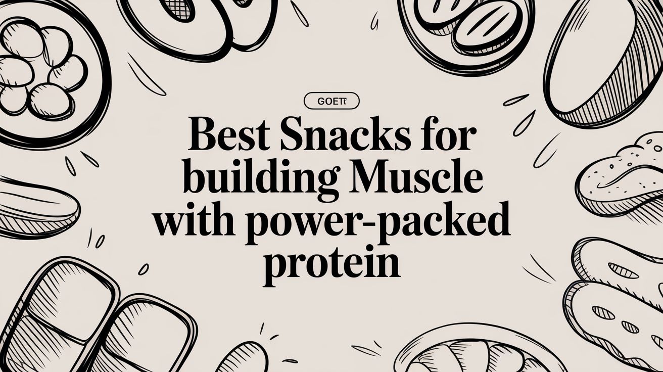 Best Snacks For Building Muscle With Power-Packed Protein