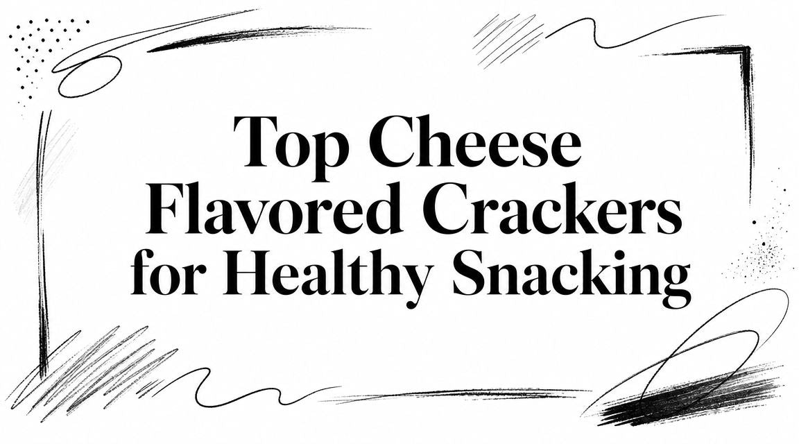 Top Cheese Flavored Crackers for Healthy Snacking