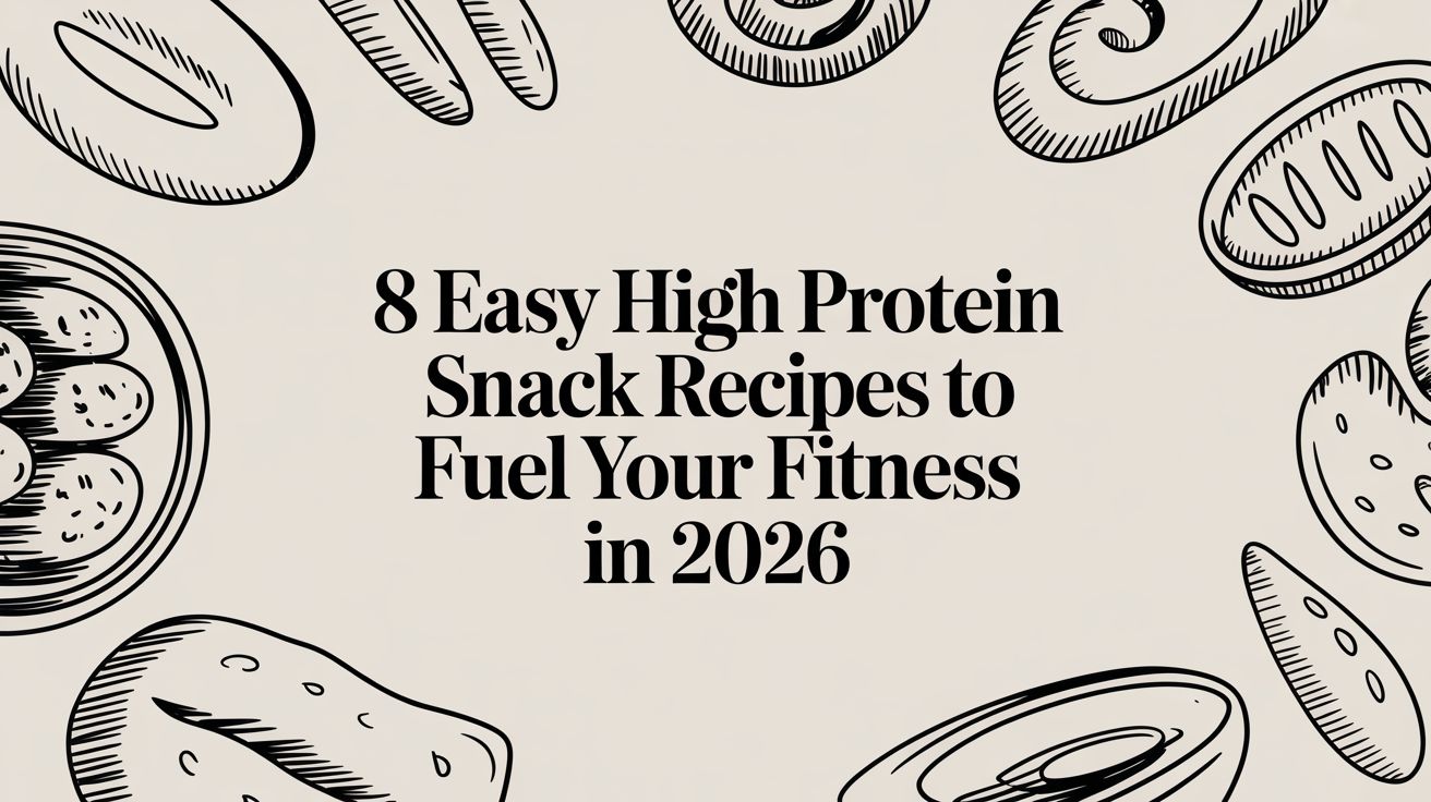 8 Easy High Protein Snack Recipes to Fuel Your Fitness in 2026