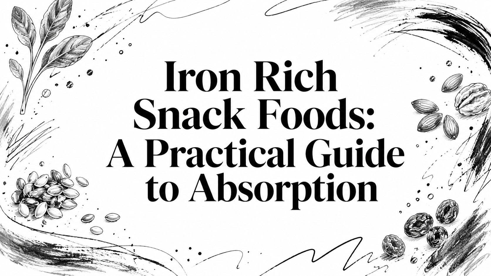 Iron Rich Snack Foods: A Practical Guide to Absorption
