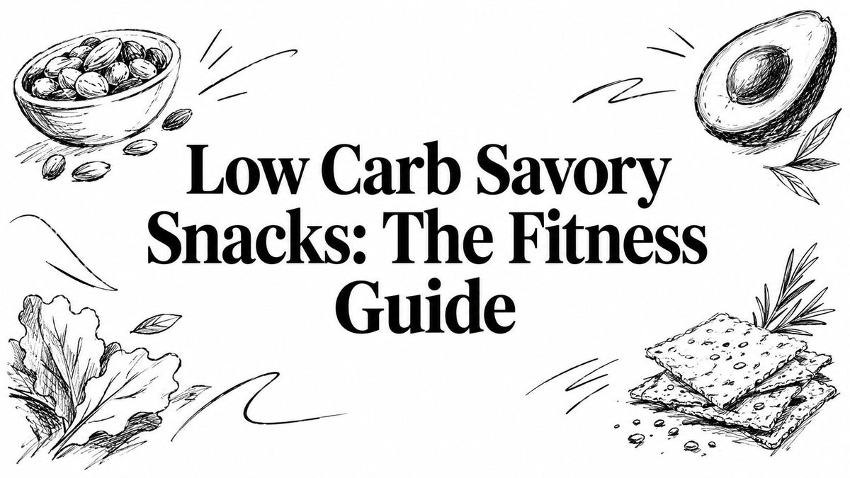 Low Carb Savory Snacks: The Fitness Guide