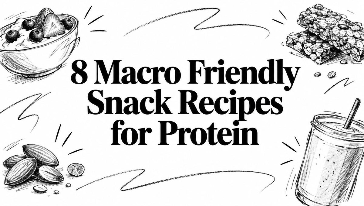 8 Macro Friendly Snack Recipes for Protein