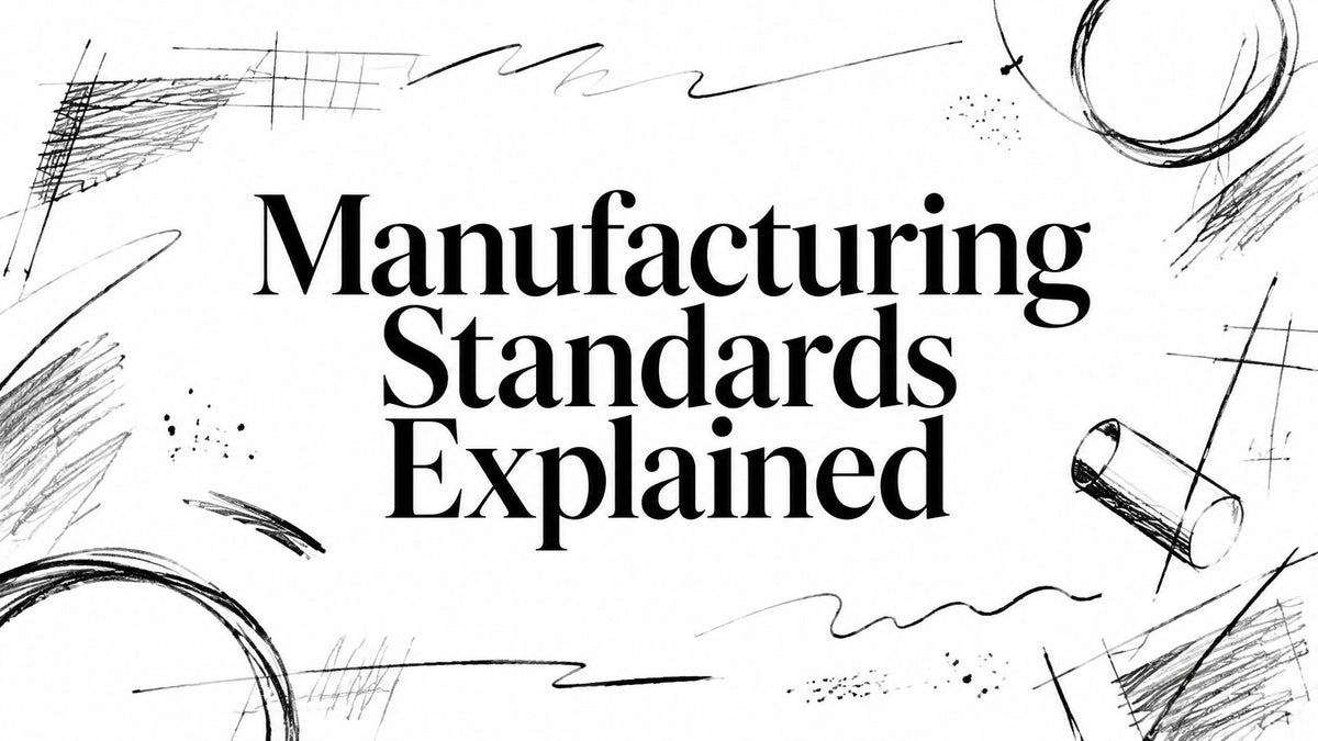 Manufacturing Standards Explained