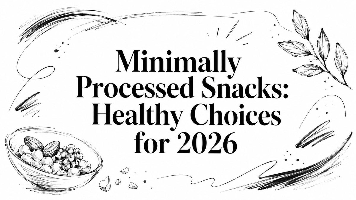 Minimally Processed Snacks: Healthy Choices for 2026