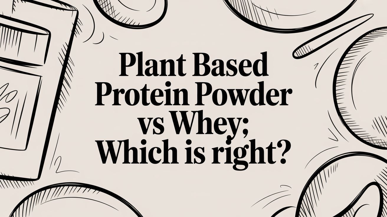 Plant Based Protein Powder vs Whey: Which Is Right?