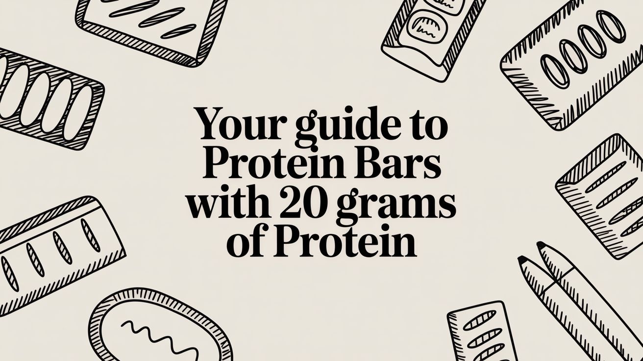 Your Guide to Protein Bars with 20 Grams of Protein