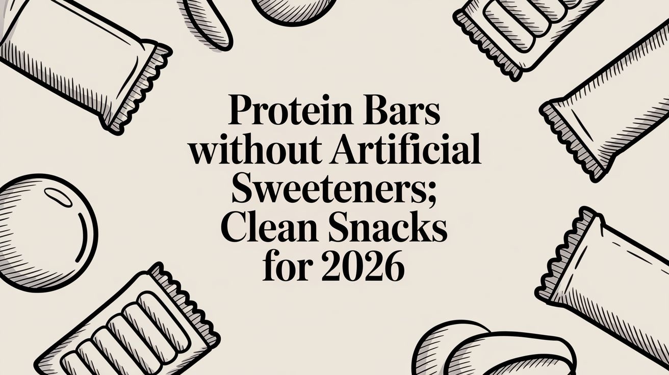 Protein Bars Without Artificial Sweeteners: Clean Snacks for 2026