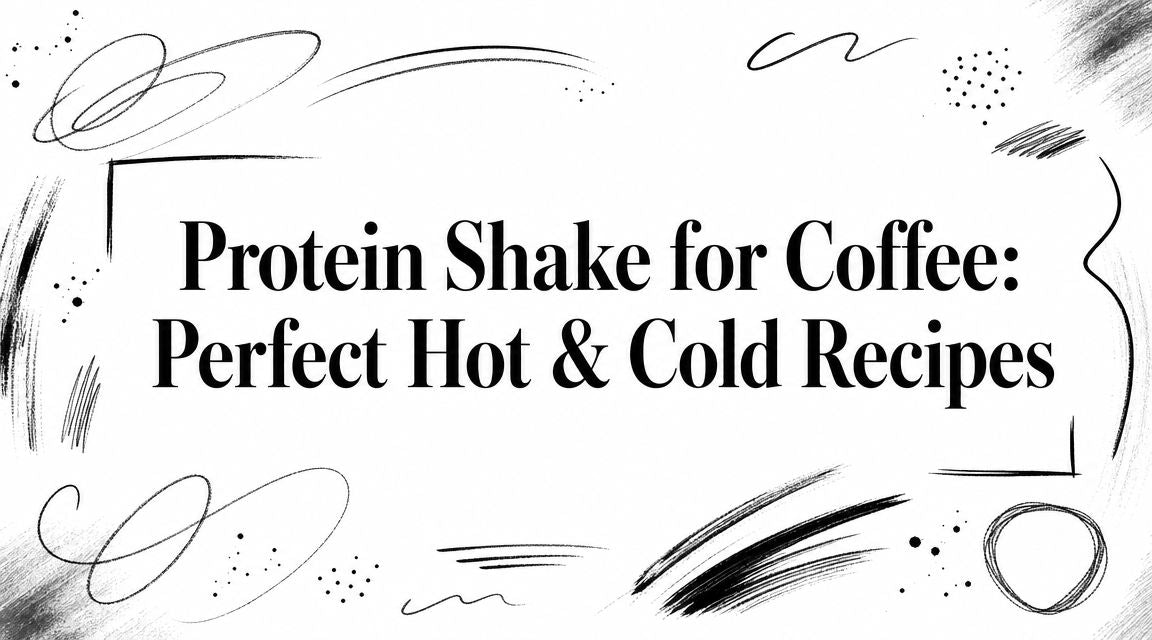Protein Shake for Coffee: Perfect Hot & Cold Recipes