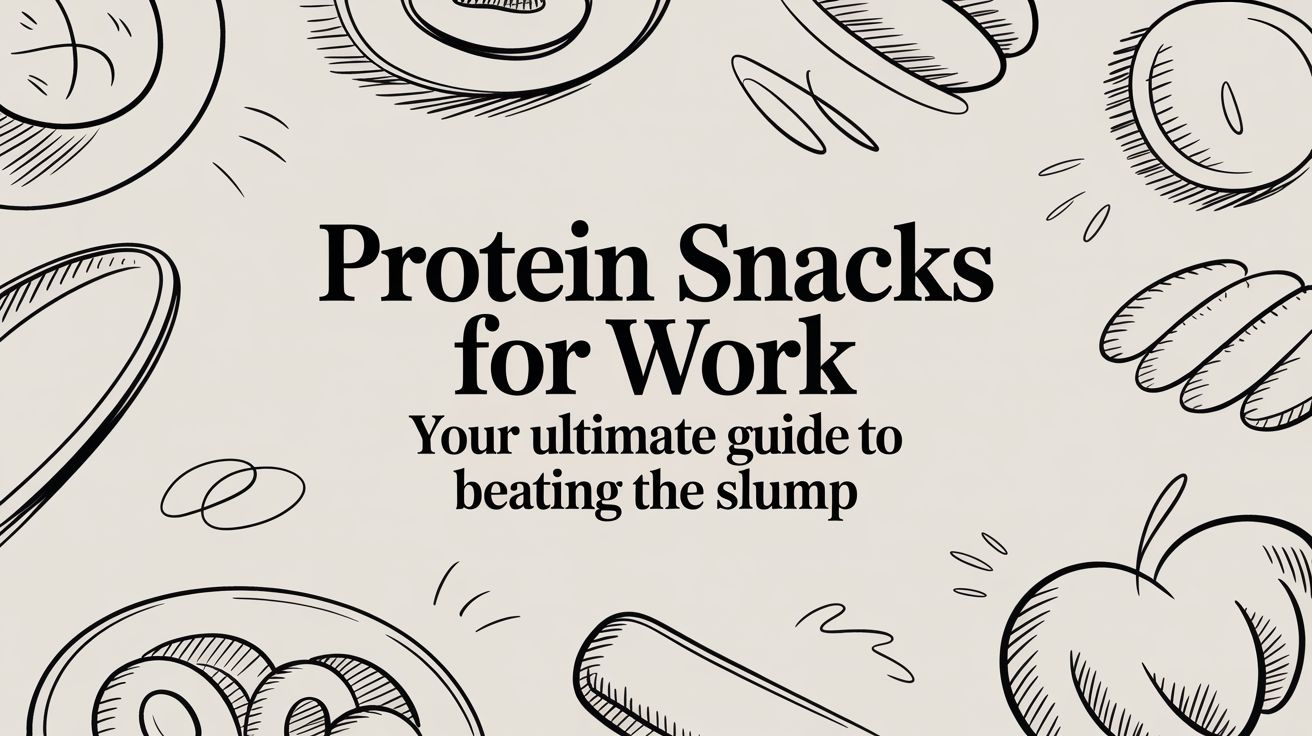 Protein Snacks for Work Your Ultimate Guide to Beating the Slump