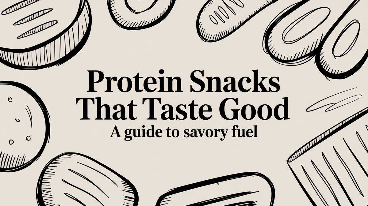Protein Snacks That Taste Good A Guide to Savory Fuel