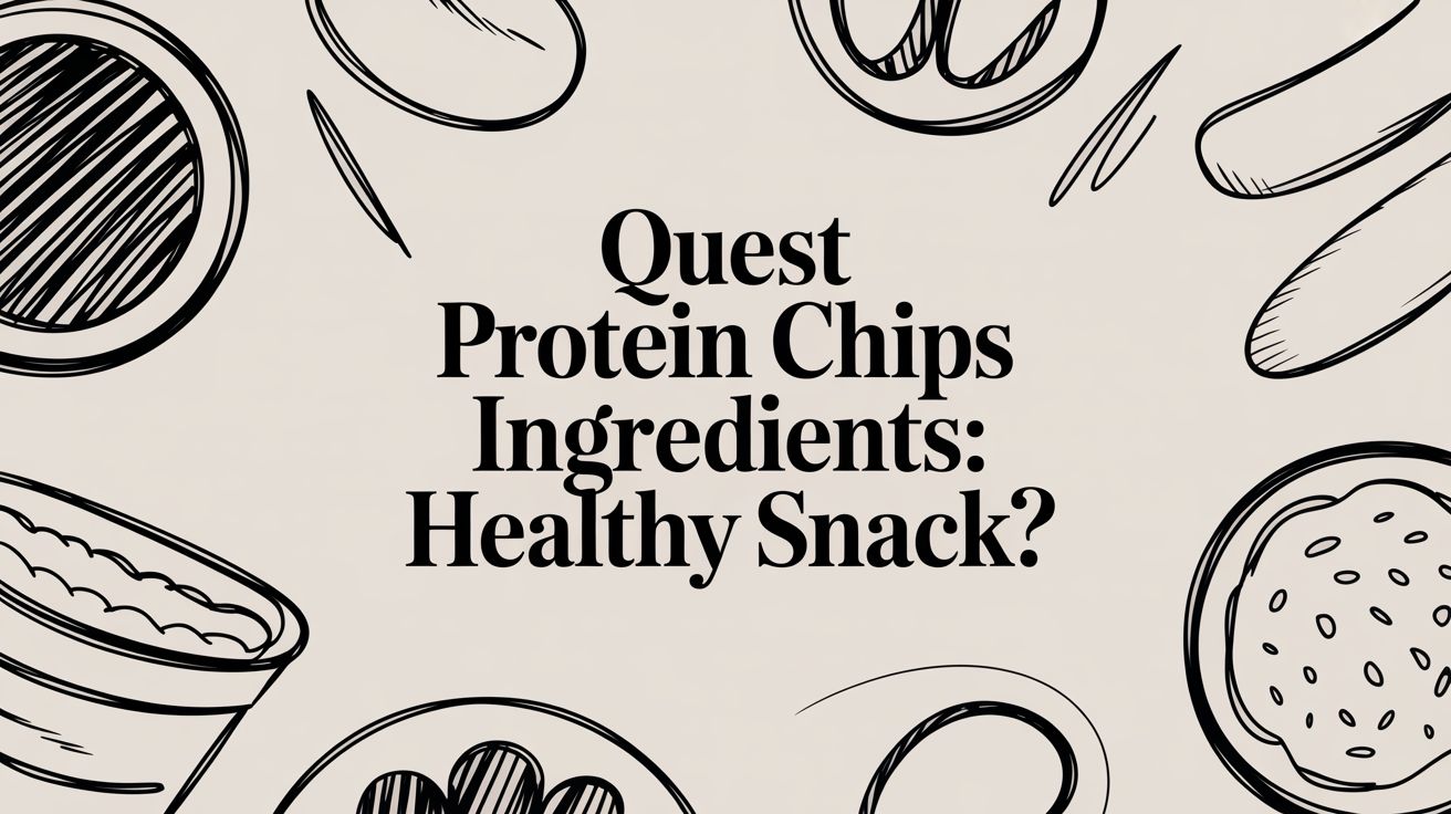 Quest Protein Chips Ingredients: Healthy Snack?