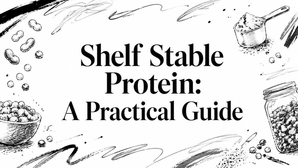 Shelf Stable Protein: A Practical Guide