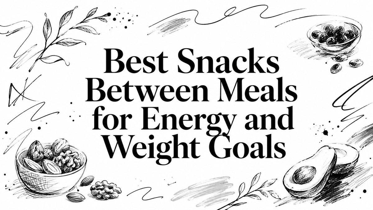 Best Snacks Between Meals for Energy and Weight Goals