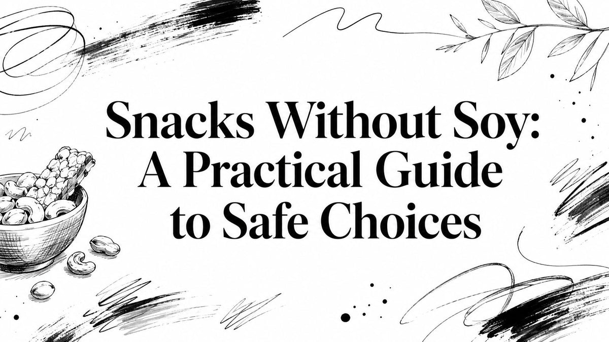 Snacks Without Soy: A Practical Guide to Safe Choices