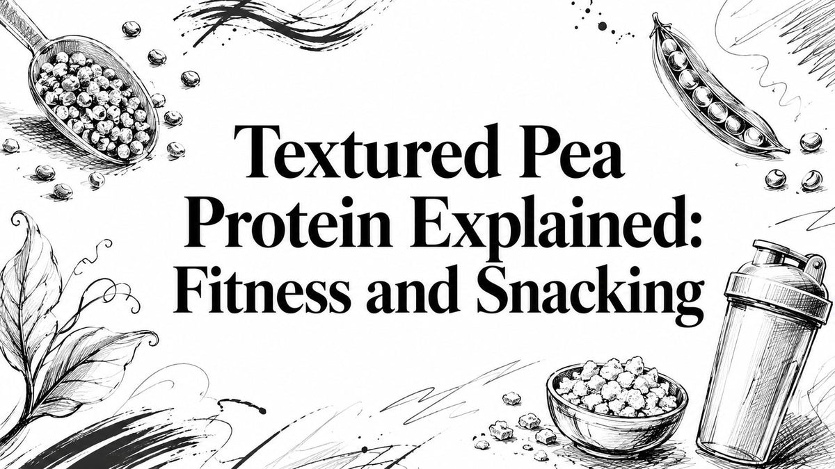 Textured Pea Protein Explained: Fitness and Snacking