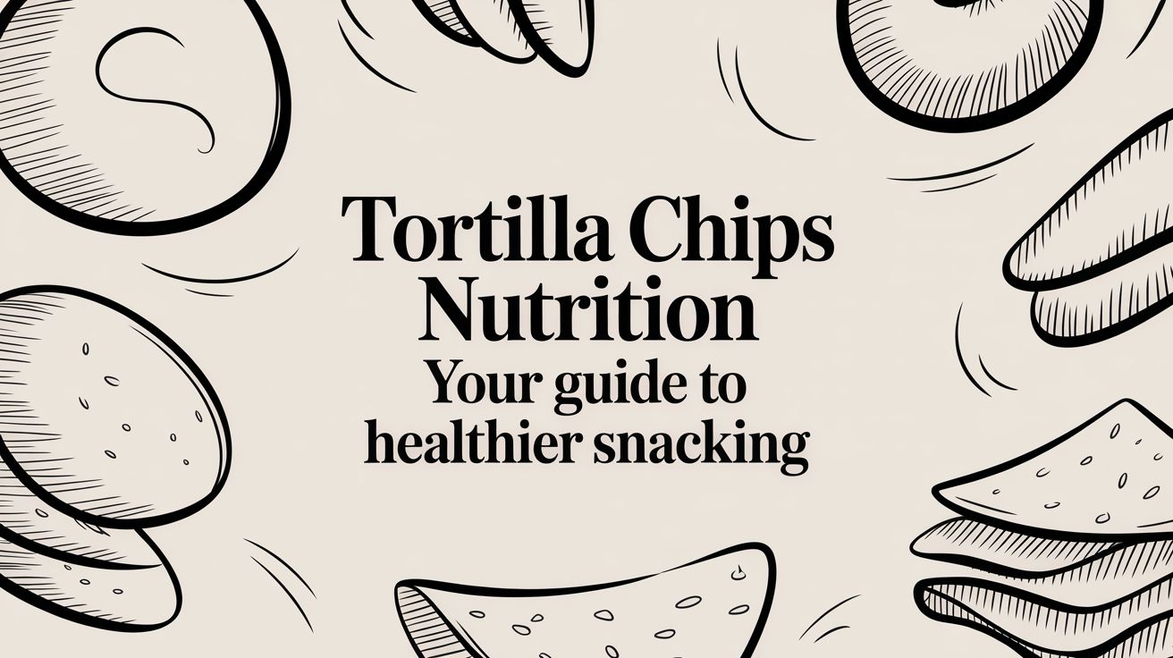 Tortilla Chips Nutrition Your Guide to Healthier Snacking
