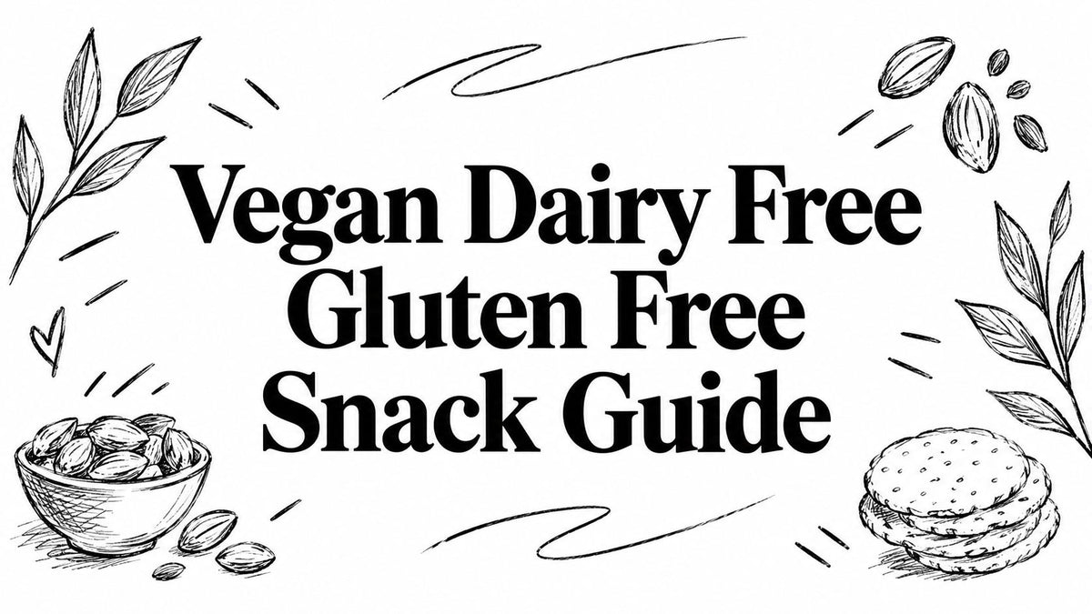 Vegan Dairy Free Gluten Free Snack Guide