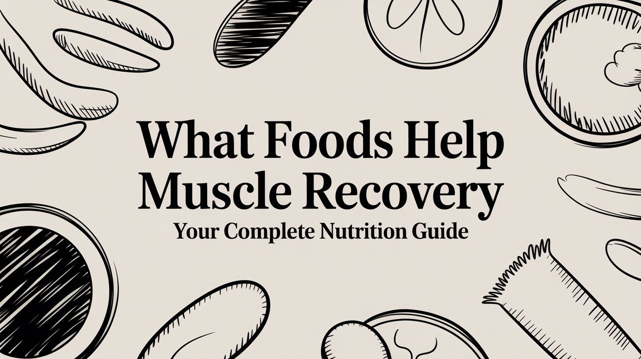 What Foods Help Muscle Recovery Your Complete Nutrition Guide