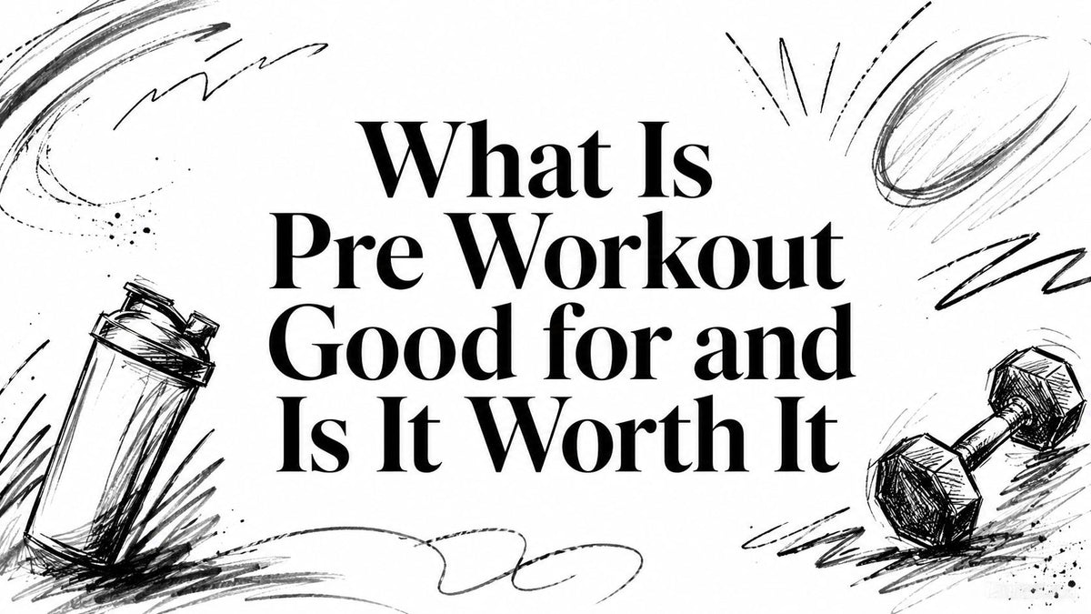 What Is Pre Workout Good for and Is It Worth It