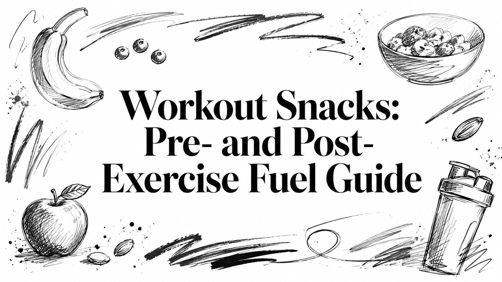Workout Snacks: Pre- and Post-Exercise Fuel Guide