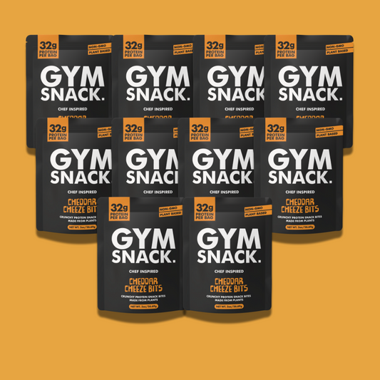 10-Pack Gym Snack Cheddar Cheeze Bits (10% off!)