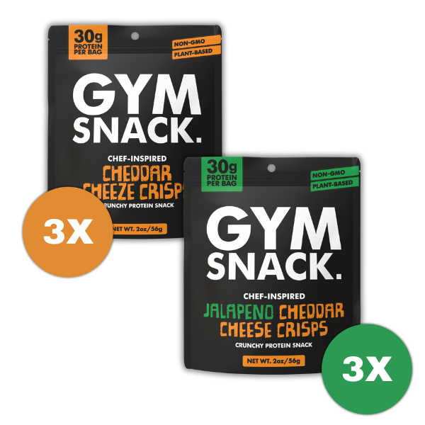 Gym Snack Cheddar Combo Packs (Add More, Save More!)
