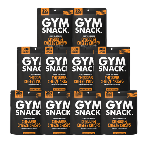 10-Pack Gym Snack Cheddar Cheeze Crisps (10% off!)