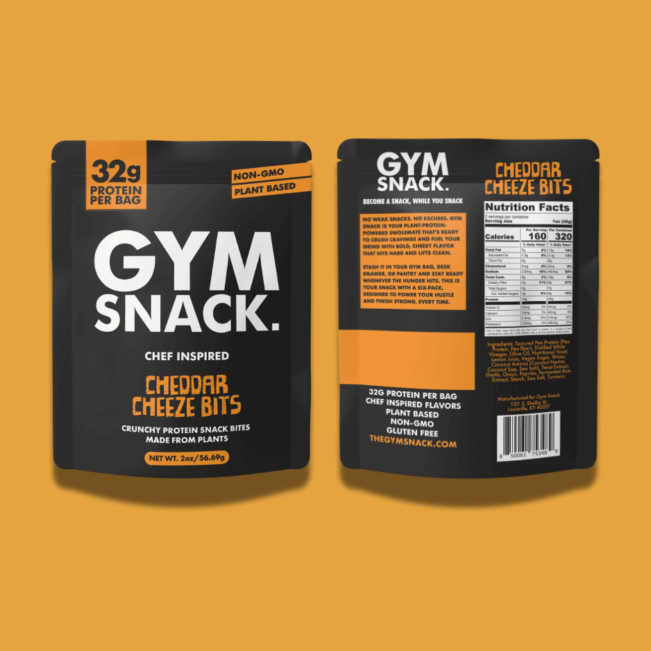 Gym Snack Cheddar Cheeze Bits
