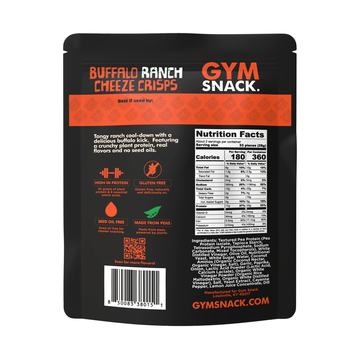 Buffalo Ranch Protein Crisps