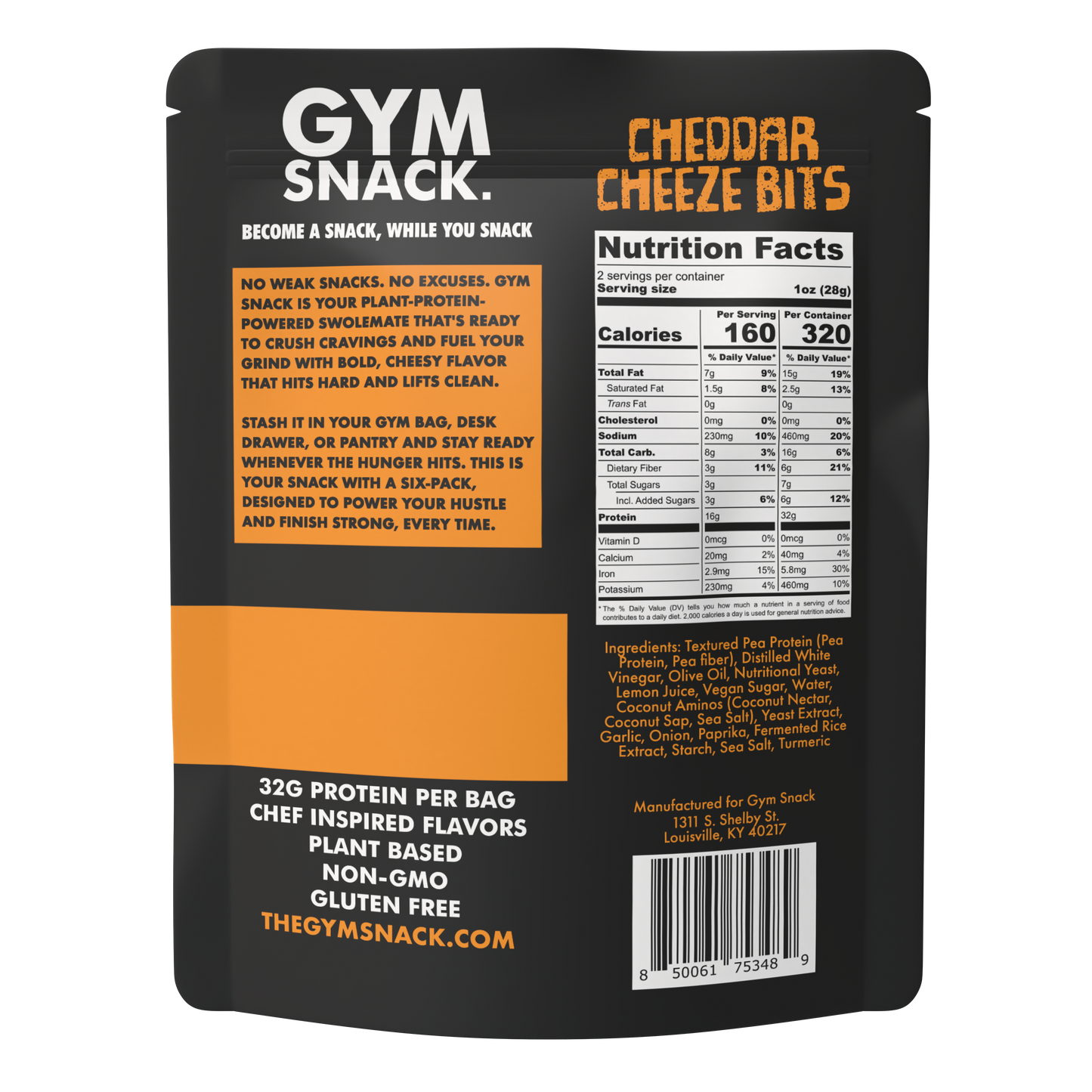 Gym Snack Cheddar Cheeze Bits