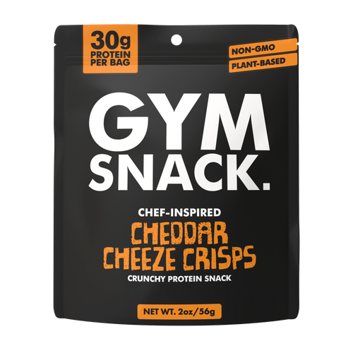 3-Pack Gym Snack Cheddar Cheeze Crisps