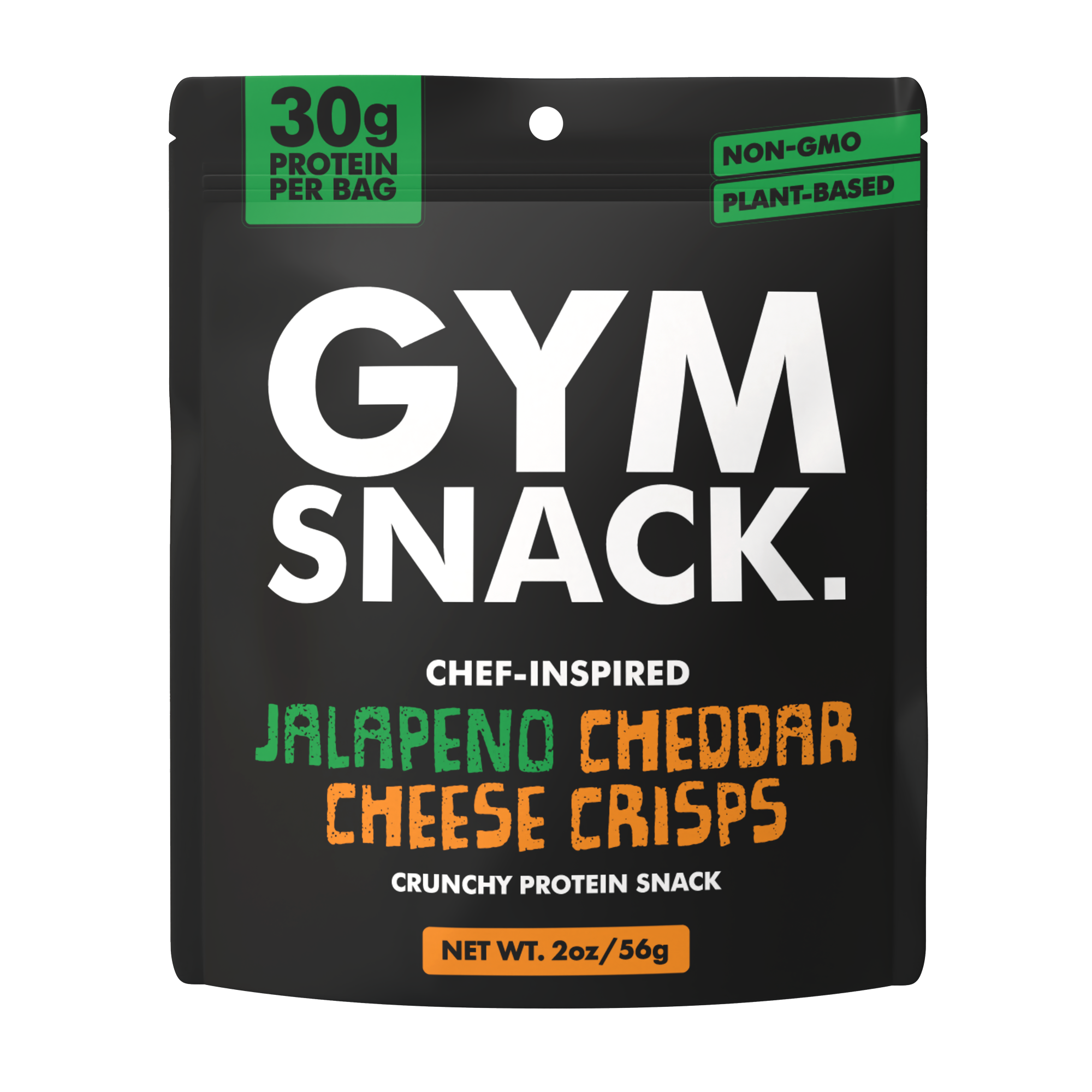 Gym Snack Jalapeño Cheddar Cheeze Crisps