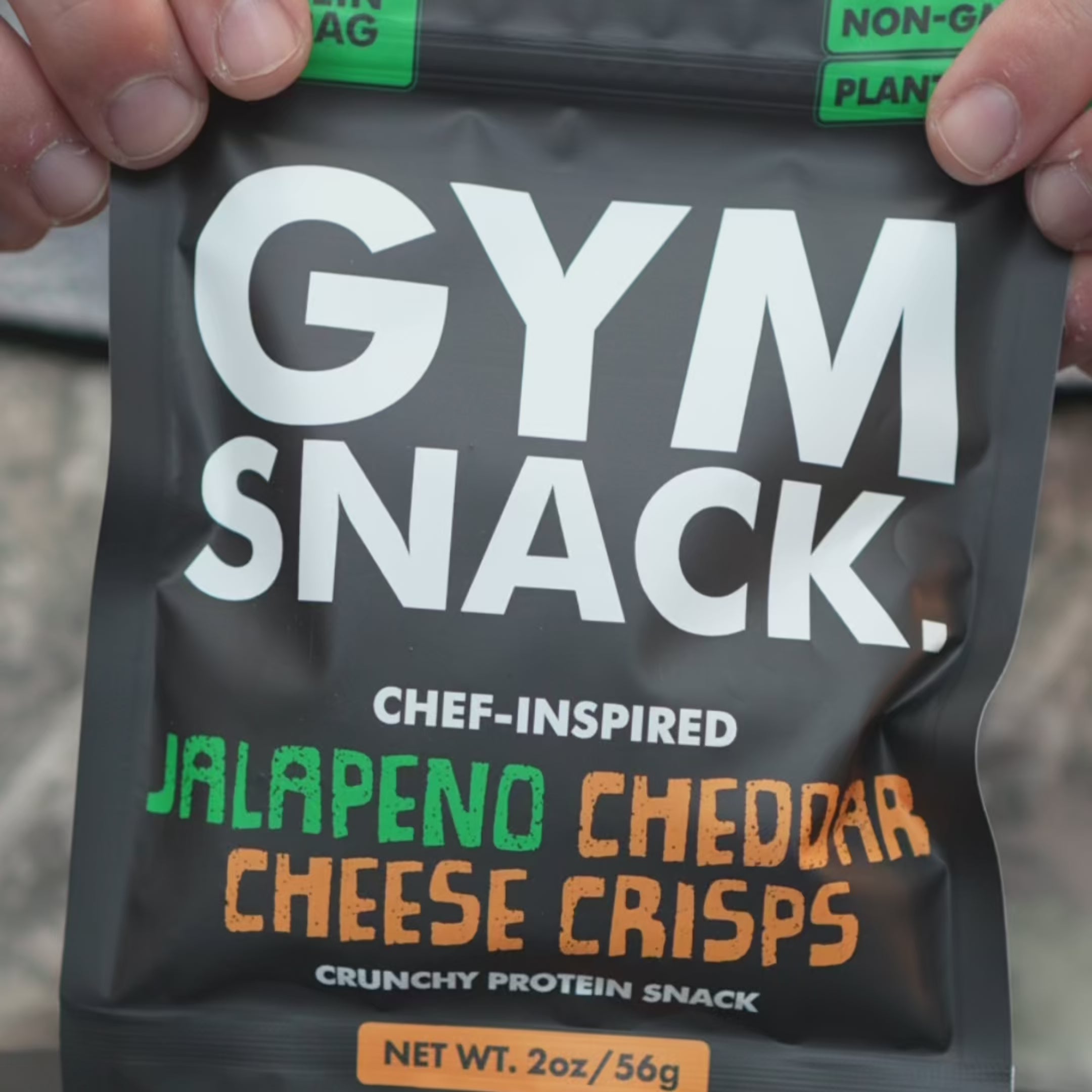 5-Pack Gym Snack Jalapeño Cheddar Cheeze Crisps (5% off!)